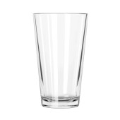 Libbey 1639HT 16 oz Pint Glass / Mixing Glass - DuraTuff Treated (24/Case) - Chicken Pieces