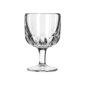 Libbey 5212 12 oz Hoffman House Goblet Glass, Clear, Elegant Design, 12/Case - Chicken Pieces