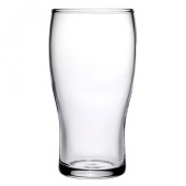 Anchor 90243 20 oz Tulip Beer Glass, Clear, Rim-Tempered, Tulip Design, 12/Case - Chicken Pieces