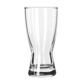 Libbey 178 10 oz Hourglass Design Pilsner Glass - Safedge Rim Guarantee  24/Case - Chicken Pieces