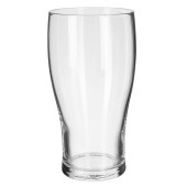 Libbey 4808 16 oz Pub Glass - Safedge Rim Guarantee, Clear, Bulged Top, 24/Case - Chicken Pieces