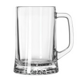 Libbey 2130SA662 23 oz Maxim Mug, Clear Glass, Large & Durable, 12/Case - Chicken Pieces