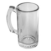 Libbey 5273 12 oz Handled Mug - Mugs and Tankards Pattern (12/Case) - Chicken Pieces