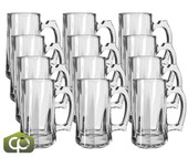 Libbey 5206 12 oz Glass Beer Mug / Stein Beverage service (12/Case) - Chicken Pieces