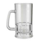 GET 00085-PC-CL 20 oz Clear Polycarbonate Beer Mug - Dishwasher Safe (12/Case) - Chicken Pieces