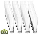 Libbey 527 16 oz Pinnacle Beer Glass - Safedge® Chip-Resistant Rim (24/Case) - Chicken Pieces
