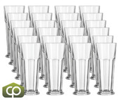 Libbey 15429 14 oz Gibraltar® Footed Pilsner Glass - DuraTuff® (24/Case) - Chicken Pieces