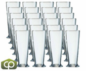 Arcoroc 25275 23 oz Linz Pilsner Transparent  Glass (24/Case) - Chicken Pieces