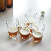 Arcoroc J8821 16 oz Party Mixing Glass - Clear Glass, Dishwasher Safe (24/Case) - Chicken Pieces