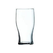 Arcoroc 52643 16 oz Tulip Beer/Beverage Glass (24/Case) - Enhance Presentation - Chicken Pieces