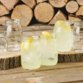 Libbey 92103 16 oz Drinking Jar (12/Case) - Rustic Glassware for Cocktails - Chicken Pieces