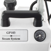 Pacific Steam GP-103 Mini-Boiler with Iron - Professional Ironing System - Chicken Pieces