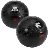 Everlast Slam Ball Kit - Set of 2 (6.8 kg and 9.07 kg) High-Intensity Workouts - Chicken Pieces