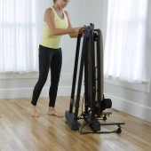 AeroPilates Reformer 651 with Cardio Rebounder and Stand - Chicken Pieces