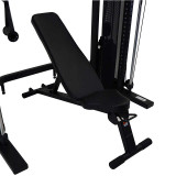 Inspire Fitness SF3 Smith Functional Trainer with Folding Bench - Chicken Pieces