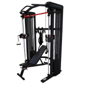 Inspire Fitness SF3 Smith Functional Trainer with Folding Bench - Chicken Pieces