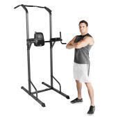 Marcy Power Tower with Multi-Grip Pull Up Station, VKR, and Pushup Station - Chicken Pieces