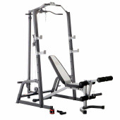 Marcy Cage System with Weight Lifting Bench - Chicken Pieces