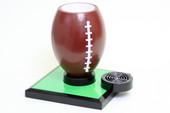 Beer Tubes 1/4 128 oz. Super Tube Football Beer Tower - Football Base Design - Chicken Pieces