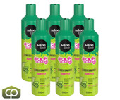 Salon Line SOS Curls Aloe Vera Shampoo (6/Case) 300g - Cleanser for Curly Hair - Chicken Pieces