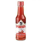 Pirata Malagueta Pepper Sauce - Hot and Spicy Condiment (12/Case) 90g - Chicken Pieces
