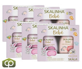 Skalinha Lavender Baby Liquid Soap + Moisturizer Kit (6/Case) for Baby's Skin - Chicken Pieces