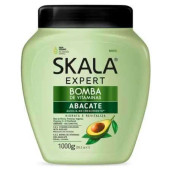 SKALA Bomba de Abacate Hair Cream 6-Case - 1000g Jars for Stronger Hair - Chicken Pieces