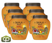 SKALA Mango & Brazilnut Hair Cream 6-CASE - 1000g Each | Nourishing Blend - Chicken Pieces