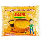 AMAFIL Cornmeal 10-CASE - 1000g Each | Authentic Brazilian Cornmeal - Chicken Pieces