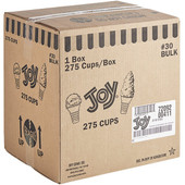 JOY #30 Flat Bottom Cake Ice Cream Cone - 275/Case (24 cases/PALLET)- TOTAL 25344 CONES - Chicken Pieces