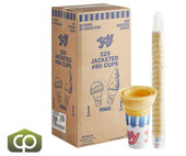 JOY #80 Flat Bottom Jacketed Cake Cone - 320/Case (24 cases/PALLET)- TOTAL 25344 CONES - Chicken Pieces