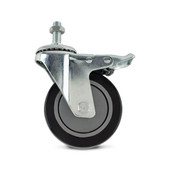 Rack Force RACK FORCE Replacement Locking Wheel for Z-Racks - 4" Diameter, 1" Thread Stem 