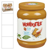 WOWBUTTER WowButter Creamy Soy Butter Spread - 4.41 LBS (2/Case) 