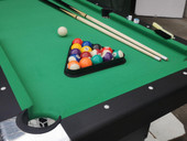 Chicken Pieces CP Versatile Pool Table and Billiard Table - Perfect Game Table for Children and Adults 