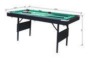 Chicken Pieces CP Versatile Pool Table and Billiard Table - Perfect Game Table for Children and Adults 