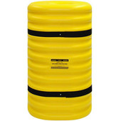 Chicken Pieces Eagle Manufacturing 12" Yellow Column Protector - Heavy-Duty Industrial Safety Guard 