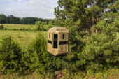  Advantage Hunting Dual Threat Combo Elevated Hunting Blinds with QP Kit - Game Keeper Series, All-Weather 