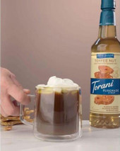 torani Torani Puremade Zero Sugar Toffee Nut Flavoring Syrup  750 mL/25.36 oz Glass Bottle 