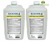 Diversey System 1 Hyper-Concentrated Oxygen Destainer, 3.1 L/104.82 oz (2/Case) 