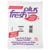 Fresh Plus Drink Crystal Grape 450G/15.87oz (12/Case) - Canadian Made
