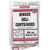 Deli Container, Clear 24oz 100x100.0 pack