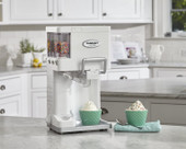 Cuisinart ICE-45P1 Mix Serve 1.5-Quart Soft Service Ice Cream Maker, White