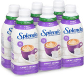 Splenda Sugar Free, Low Calorie Coffee Creamer Sweet Cream, 32 oz (Pack of 6)