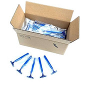 Blue Twin Blade Disposable Razors - Affordable and Efficient