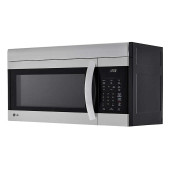 LG 1.7 cu. ft. Stainless-Steel Over-the-Range Microwave - Convenient Cooking and Easy Maintenance-Chicken pieces