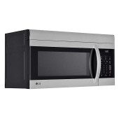 LG 1.7 cu. ft. Stainless-Steel Over-the-Range Microwave - Convenient Cooking and Easy Maintenance-Chicken pieces