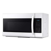 Samsung 1.9 cu. ft. White Over-the-Range Microwave - Compact Efficiency with Clean Aesthetics- Chicken Pieces