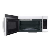 Samsung 1.9 cu. ft. White Over-the-Range Microwave - Compact Efficiency with Clean Aesthetics- Chicken Pieces