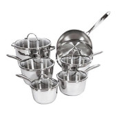 Lagostina 18/10  stainless steel Cookware Set, 12-piece