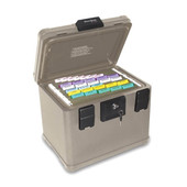 FireKing SS106 SureSeal 1/2 Hour Lockable Fire and Water Chest - 0.6 Cu. Ft.